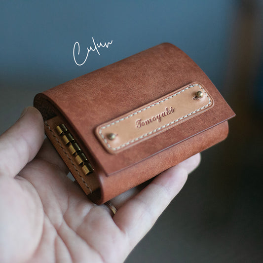 スマートキー収納可キーケース「 c u r u n 」_キャメル