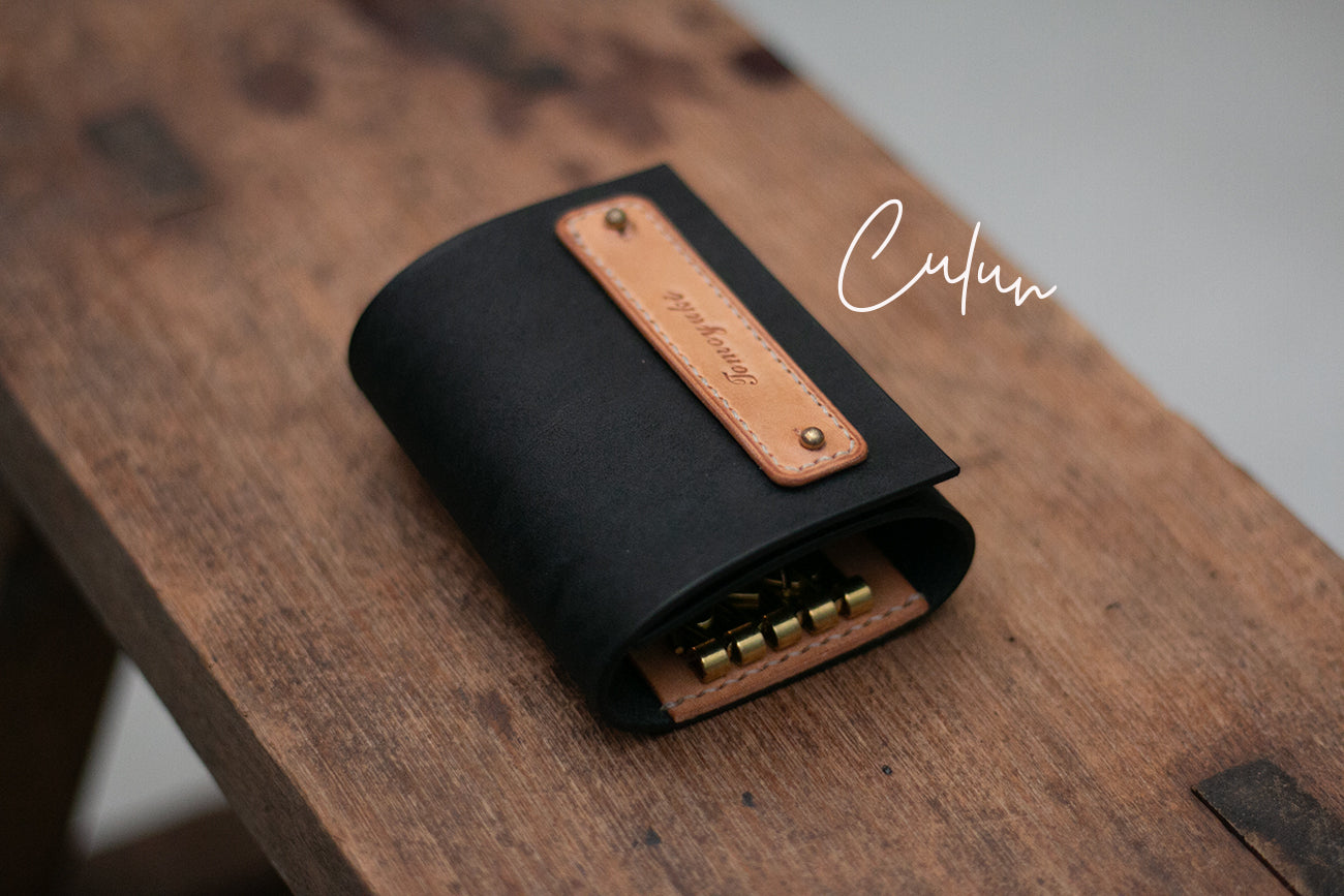 スマートキー収納可キーケース「 c u r u n 」_ブラック