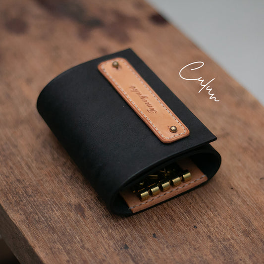 スマートキー収納可キーケース「 c u r u n 」_ブラック