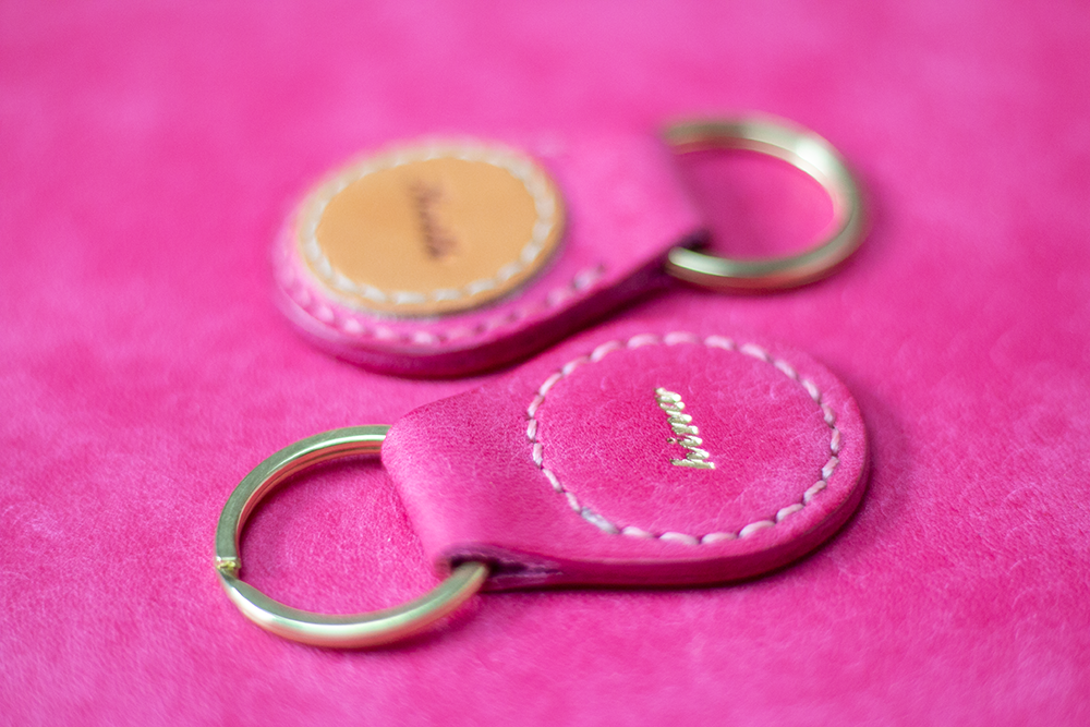 KEY HOLDER|キーホルダー(ピンク)