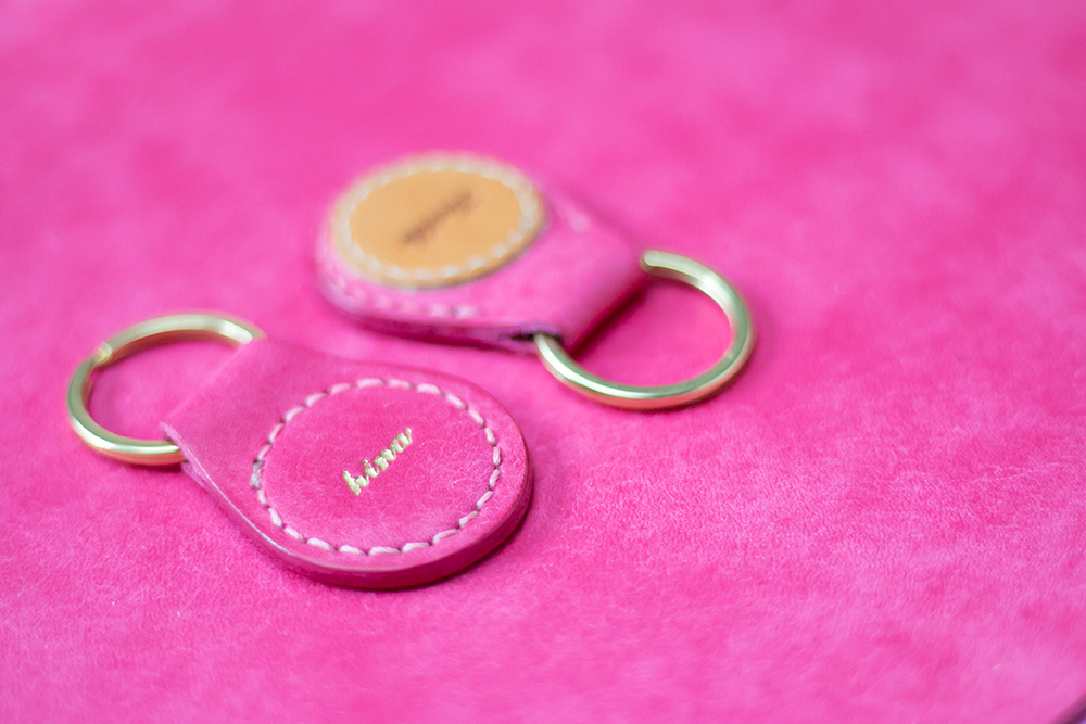 KEY HOLDER|キーホルダー(ピンク)