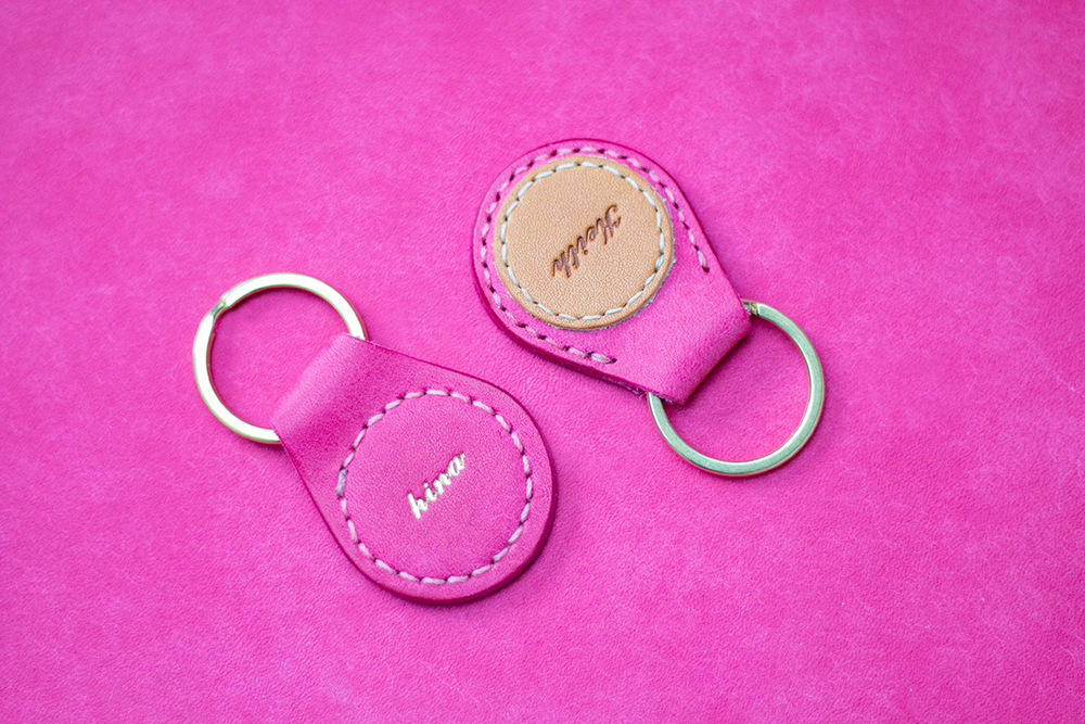 KEY HOLDER|キーホルダー(ピンク)