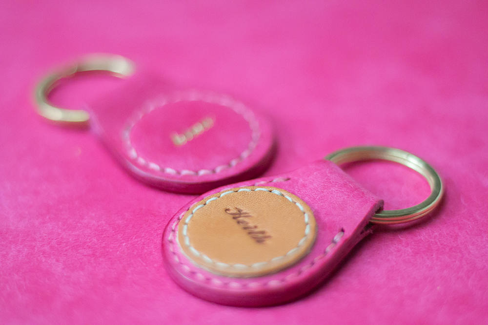 KEY HOLDER|キーホルダー(ピンク)