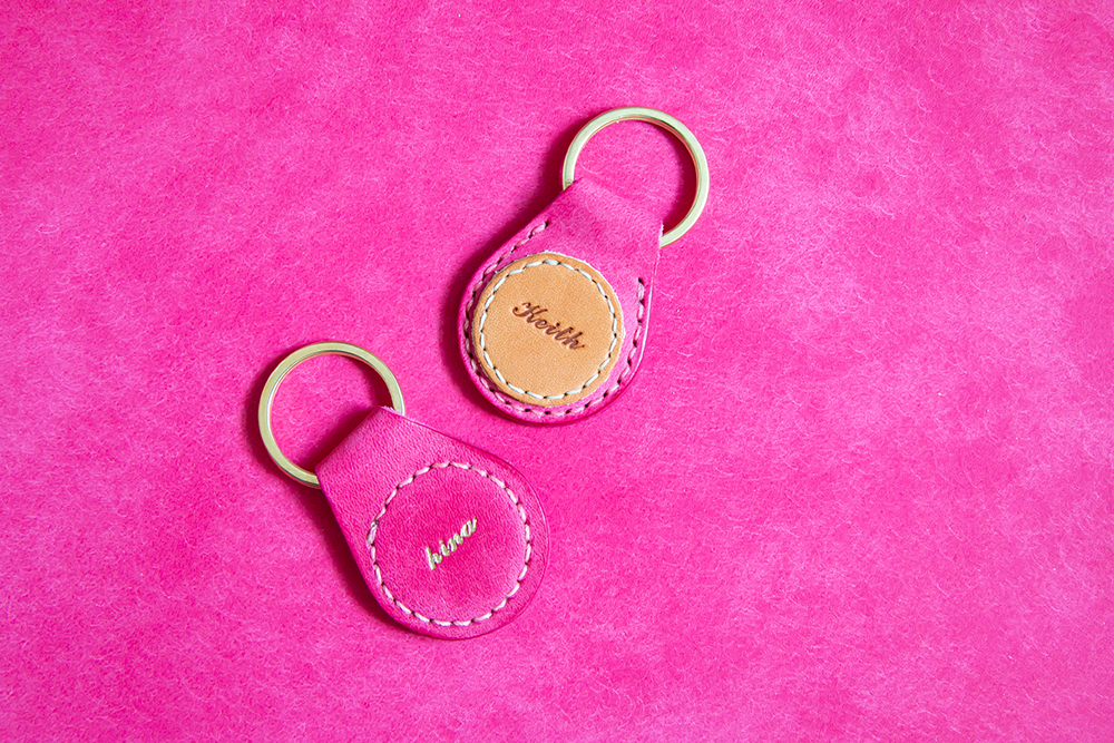 KEY HOLDER|キーホルダー(ピンク)