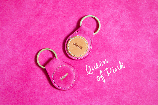 KEY HOLDER|キーホルダー(ピンク)
