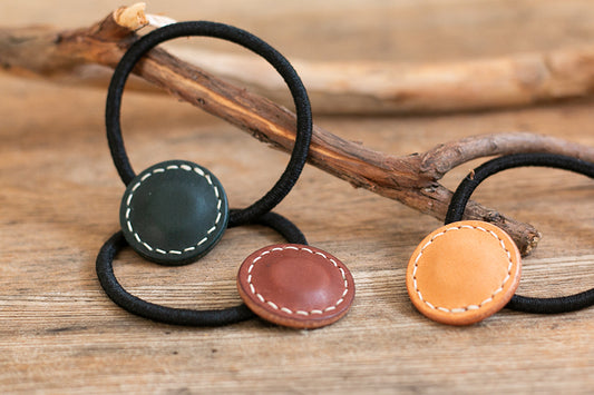 natural hairband|ナチュラルなヘアゴム