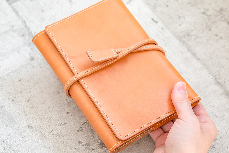 Notebook cover_natural|ナチュラルな手帳カバー(A6サイズ用)