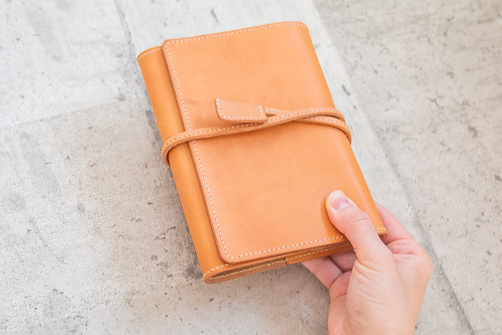 Notebook cover_natural|ナチュラルな手帳カバー(A6サイズ用)