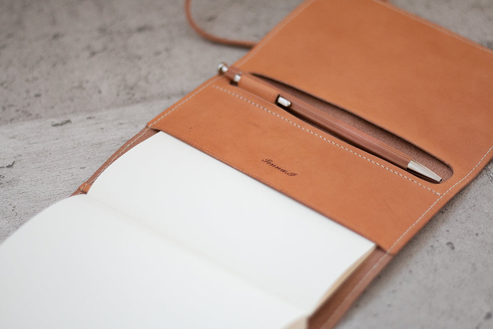 Notebook cover_natural|ナチュラルな手帳カバー(A6サイズ用)