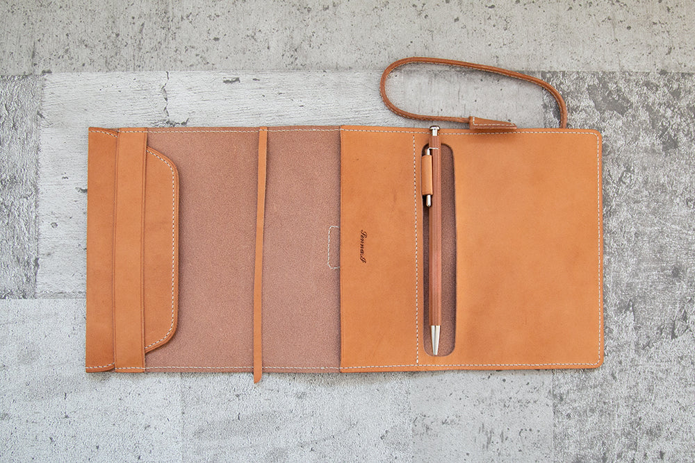 Notebook cover_natural|ナチュラルな手帳カバー(A6サイズ用)