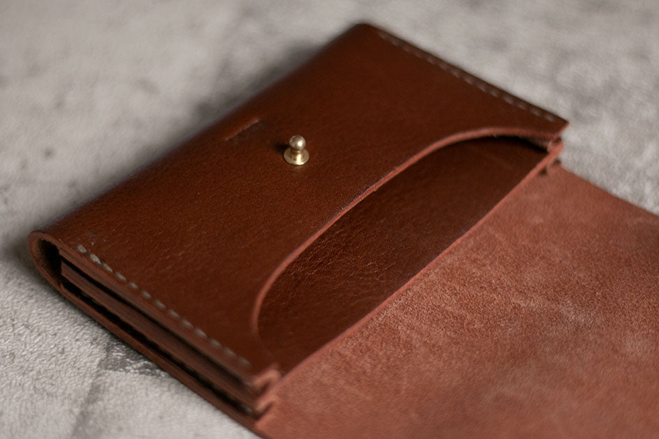 Card holder_brn|名刺入れ