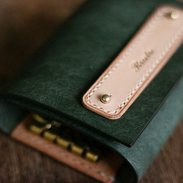 スマートキー収納可キーケース「 c u r u n 」_オリーブ