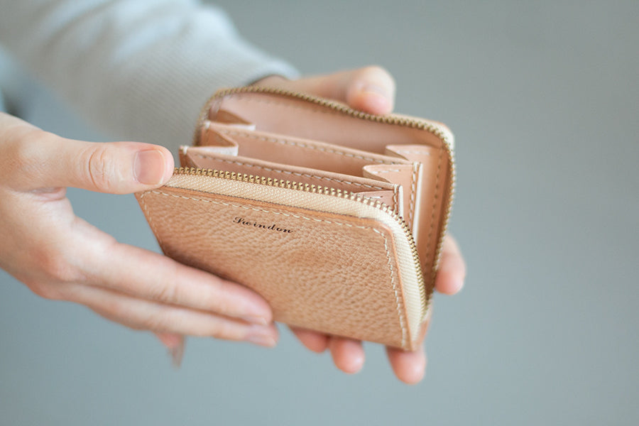 Half wallet_camael｜ハーフウォレット – icchi leathercraft