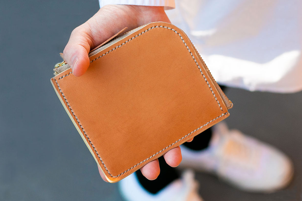 L model wallet｜L字ファスナー財布